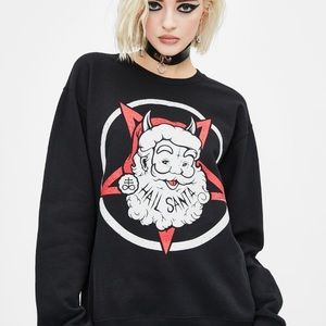 Too fast hail Santa sweater